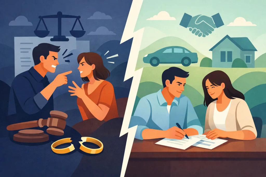 Contested vs Uncontested Divorce Explained